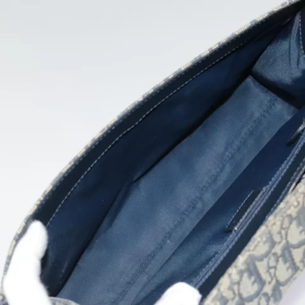 Dior Vintage Pre-owned Canvas dior-bags Blue Dames