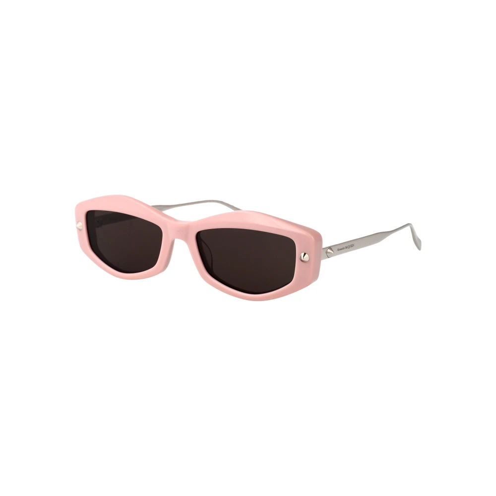 Alexander Mcqueen Women's Pink Stylish Sunglasses Am0482s For Summer