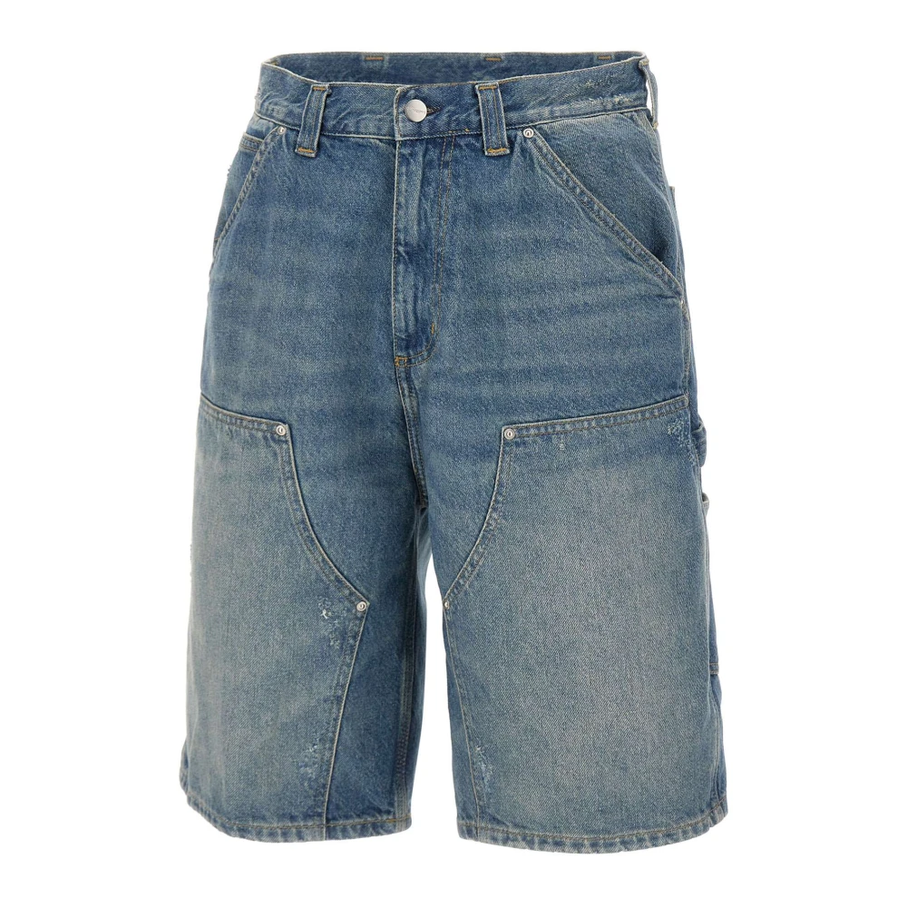 Carhartt Wip Men's Blue Og Aden Double Knee Short