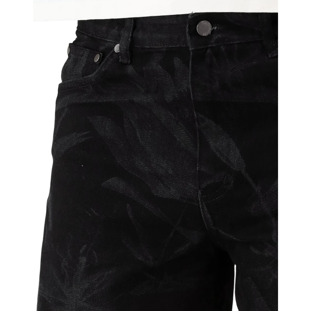 Daily Paper Slim Fit Denim Jeans Black Heren