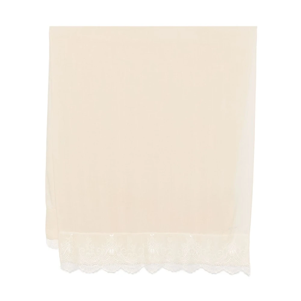 Blugirl Wit Wraparound Sjaal Beige Dames