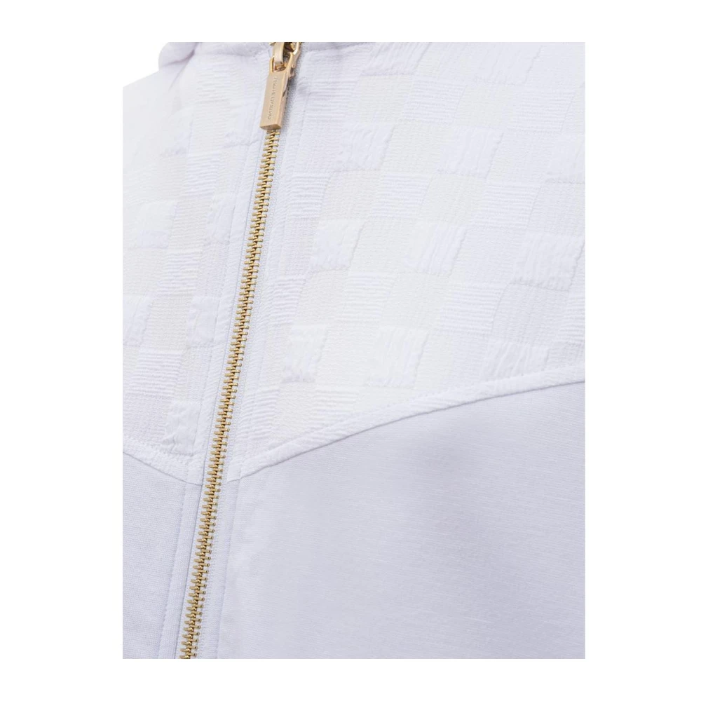 Armani Exchange Witte Viscose Dames Elegant Sweater White Dames