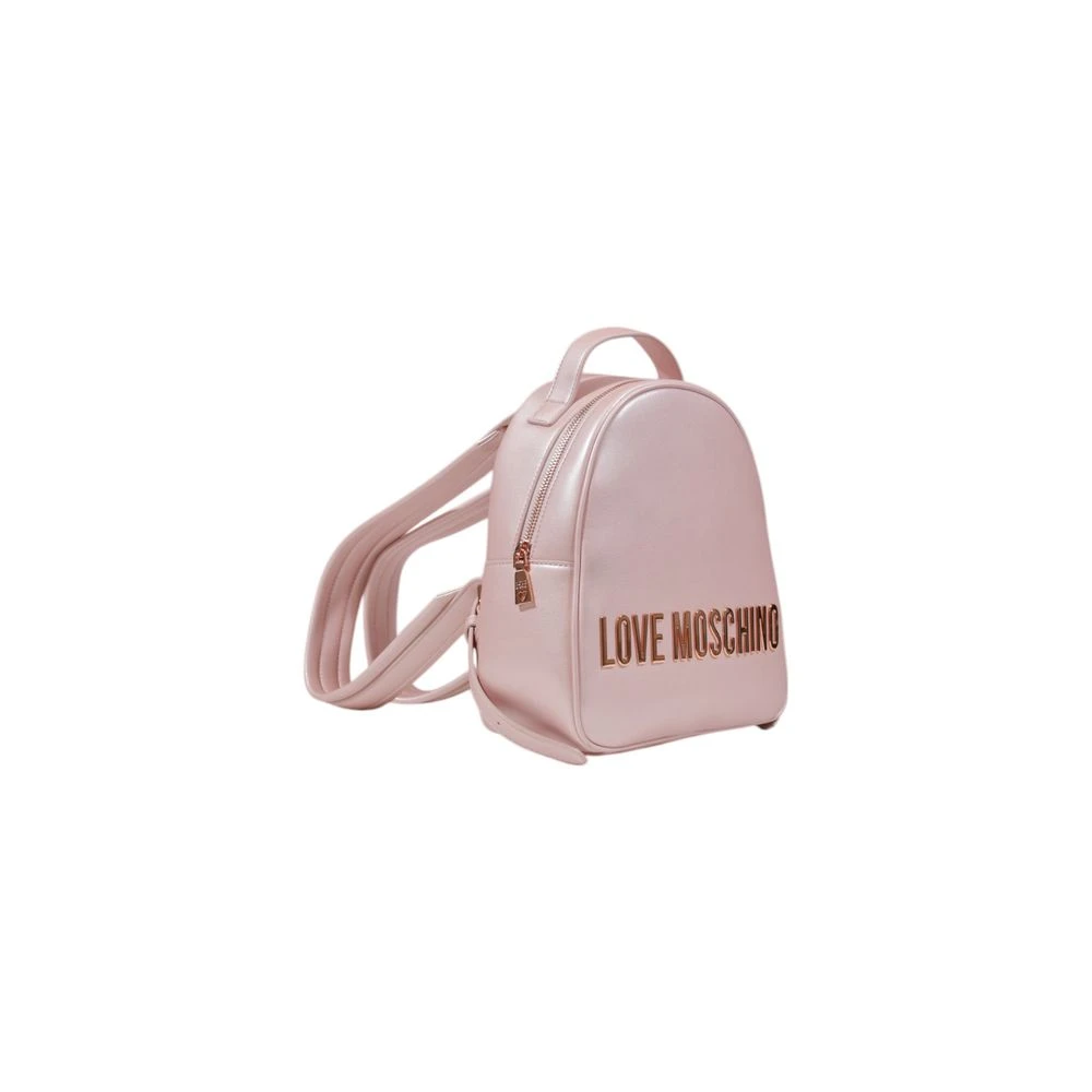 Love Moschino Multicolor Rugzak Lente Zomer Collectie Pink Dames