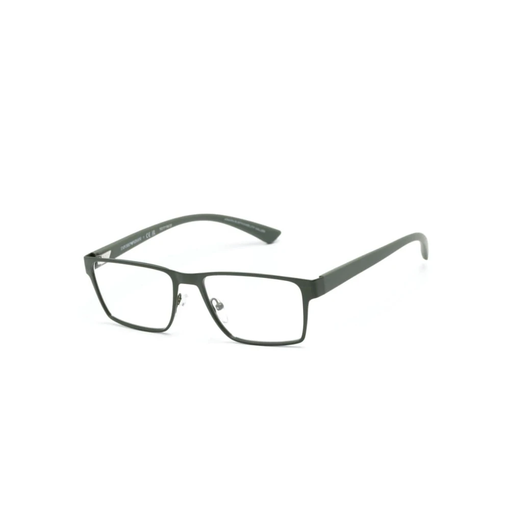 Emporio Armani Men's Green Glasses, 55 Mm, Optical Frame