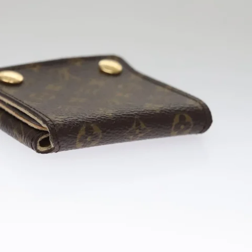 Louis Vuitton Vintage Pre-owned Canvas wallets Brown Dames