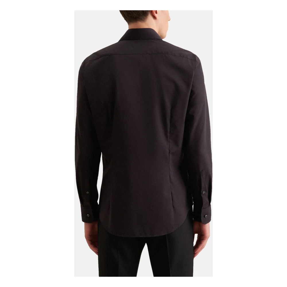 seidensticker Elegant Business Overhemd Kent Stijl Black Heren