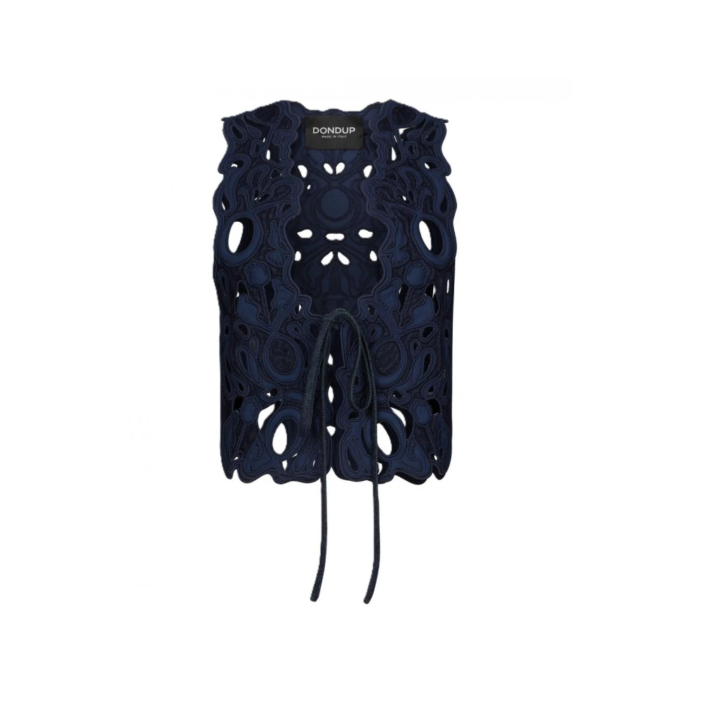 Dondup - Jackets > Vests - Blue - Dondup - Modalova