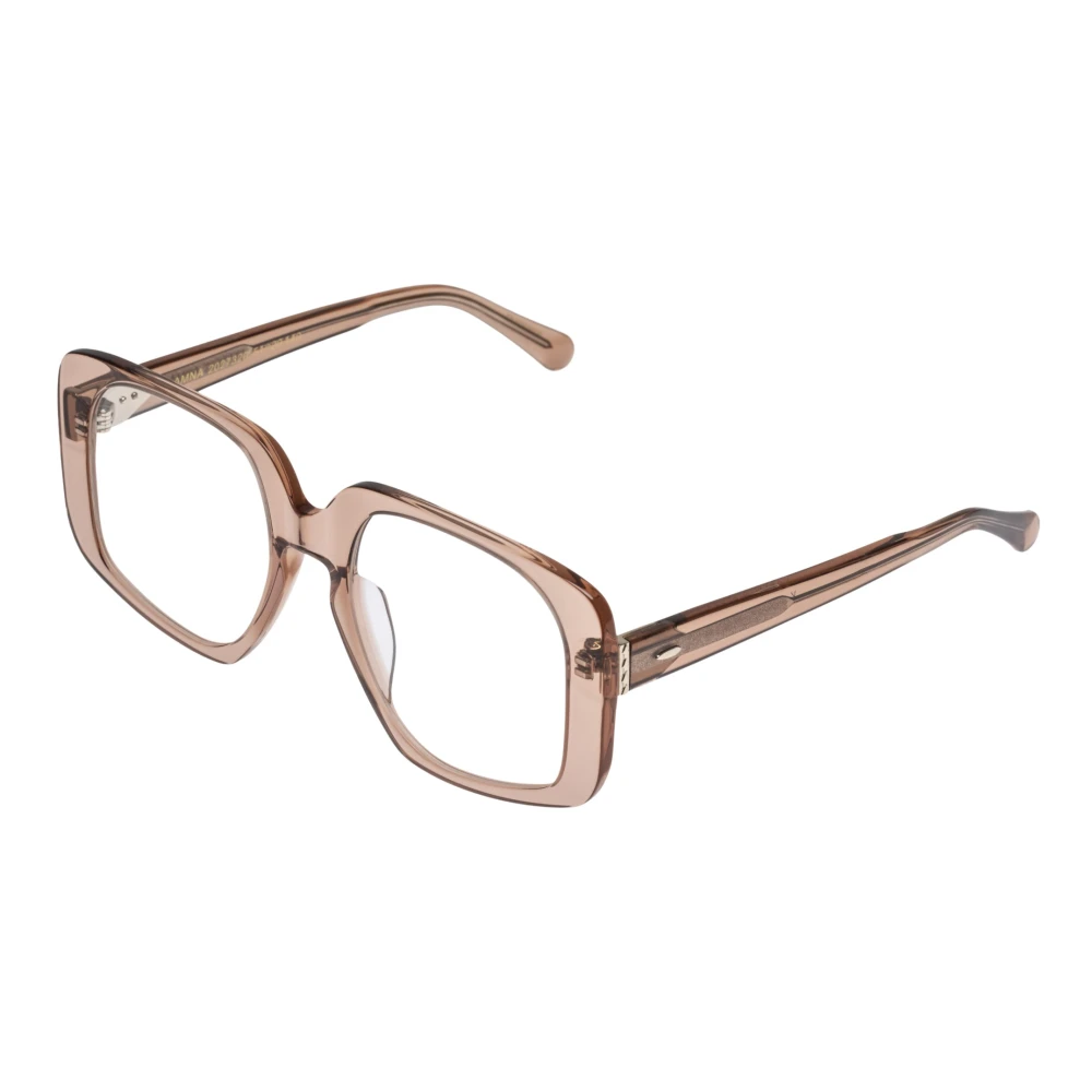 Karen Walker Sunglasses Brown Unisex