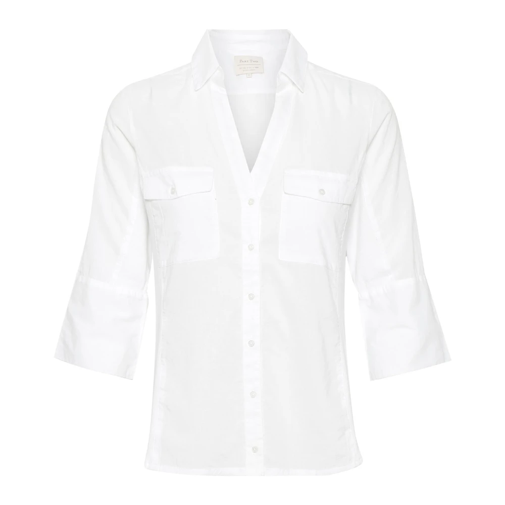 Part Two Women's White Bright Blouse Cortniapw Style - Shirts - Xl - Blouses & Shirts