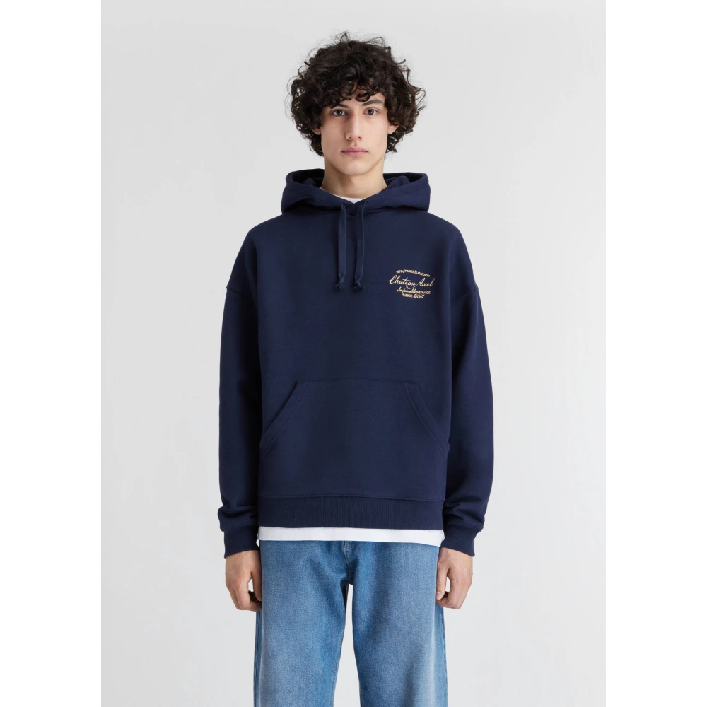 Axel Arigato Château Axel Hoodie Blue Heren