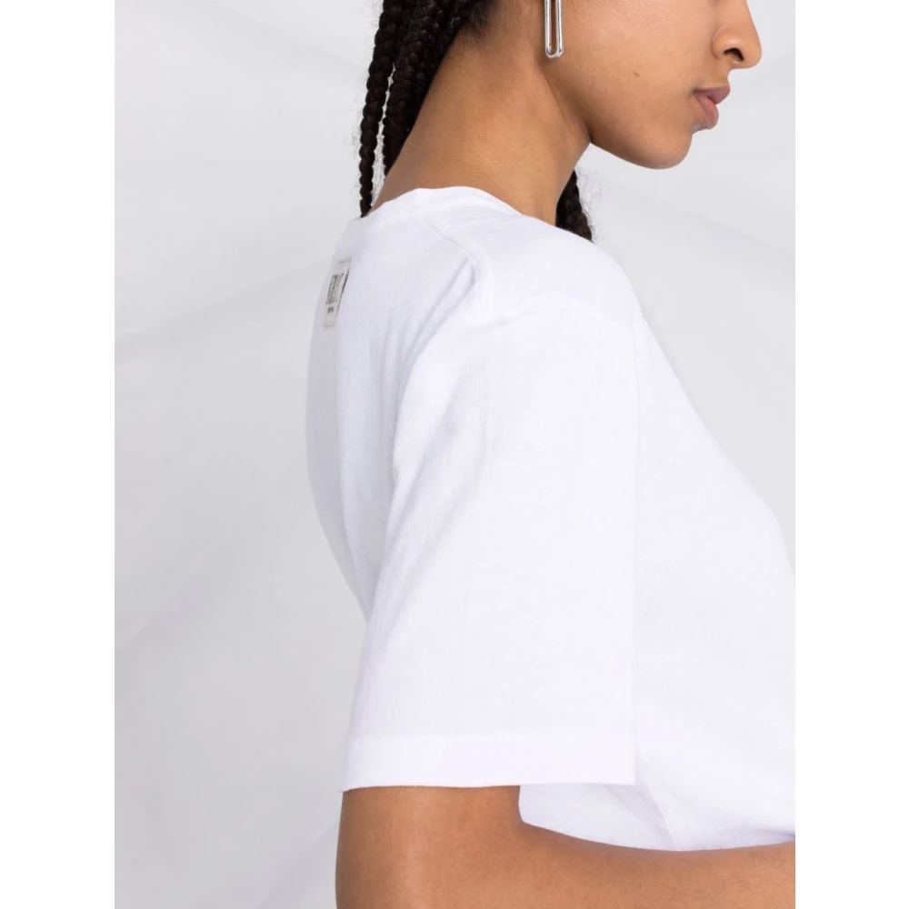 Khaite Witte korte mouwen T-shirt White Dames