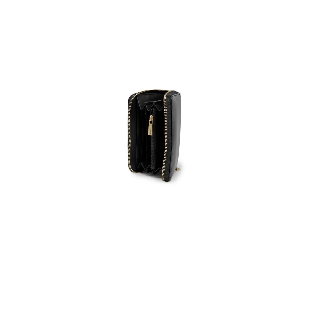 Guess Kleine Polyurethaan Portemonnee Dames Collectie Black Dames