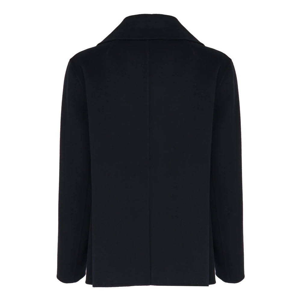 Max Mara Blauwe Margot Jas Blue Dames