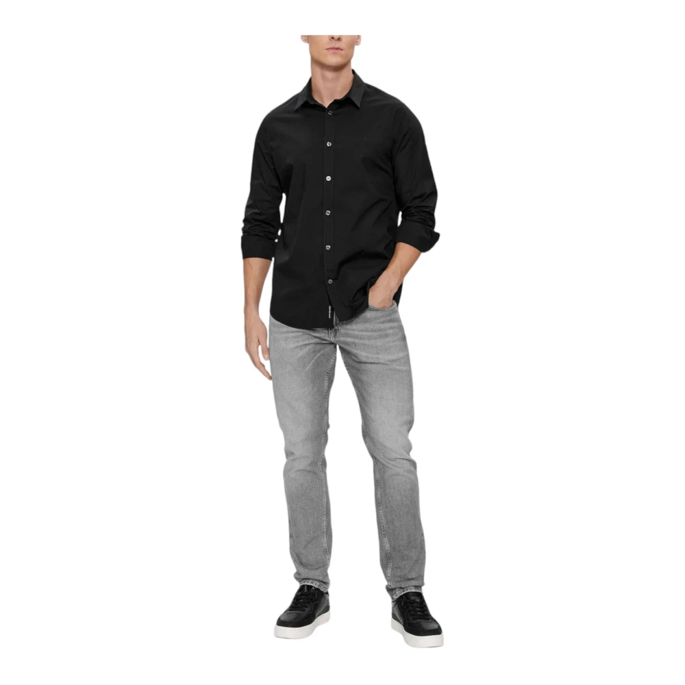 Calvin Klein Jeans Lange mouwen overhemd Black Heren