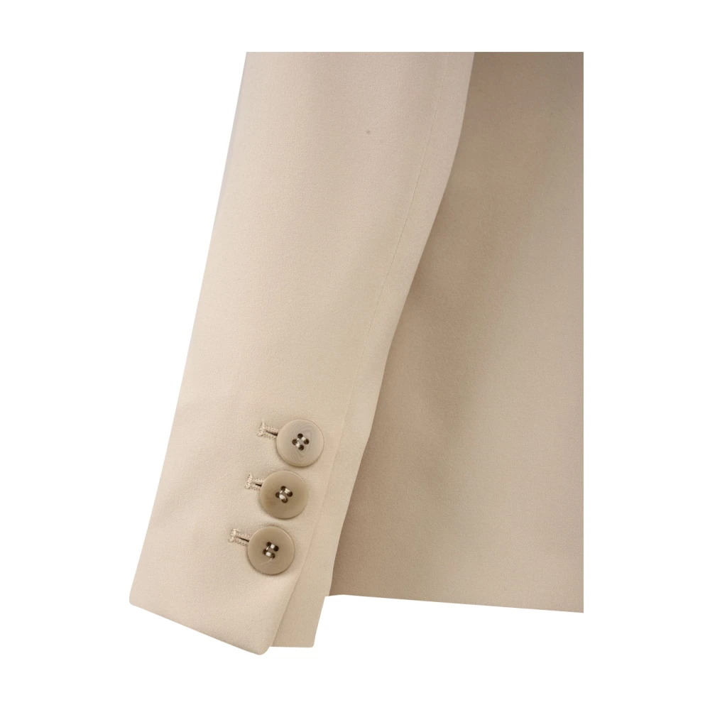 Douuod Woman Fenicottero Jas voor Dames Beige Dames