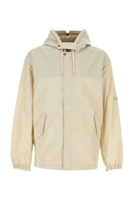 Nylon Twill Hooded Jacket