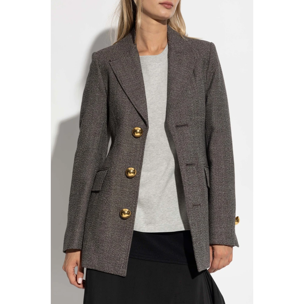 Ami Paris Blazer met zakken Gray Dames