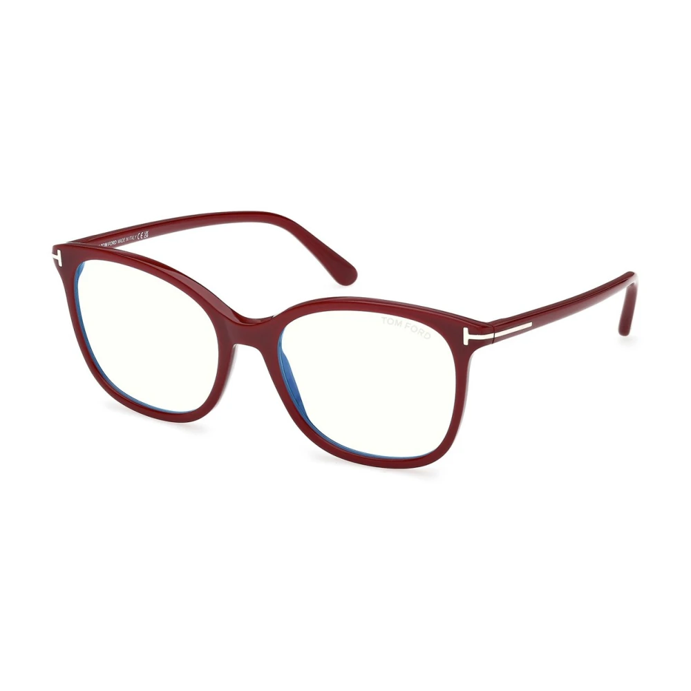 Tom Ford Red Glasses, Female, 54 Mm, Ft6089b 069 Eyeglasses