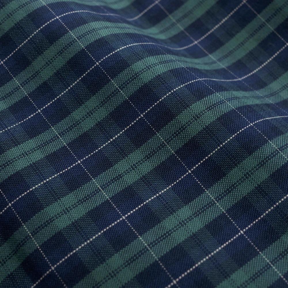 Brooks Brothers Donkergroen Regular Fit Non-Iron Stretch Katoenen Overhemd met Button-Down Kraag Green Heren
