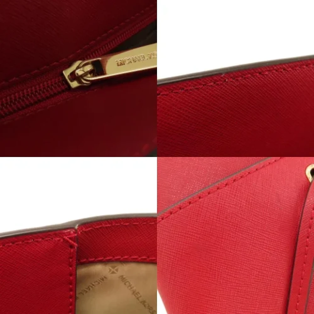 Michael Kors Pre-owned Leather shoulder-bags Beige Dames