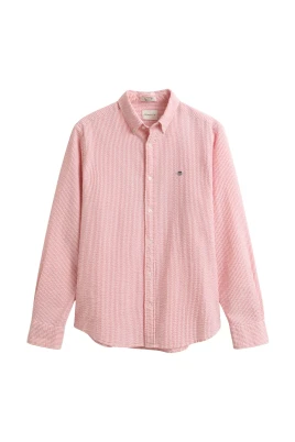 Seersucker Striped Shirt