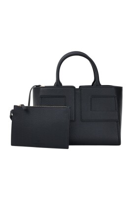 sac-a-main-noir-structure-avec-accessoires