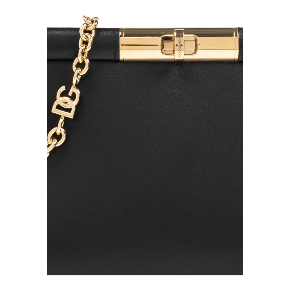Dolce & Gabbana Schoudertas Marlene Medium Black Dames