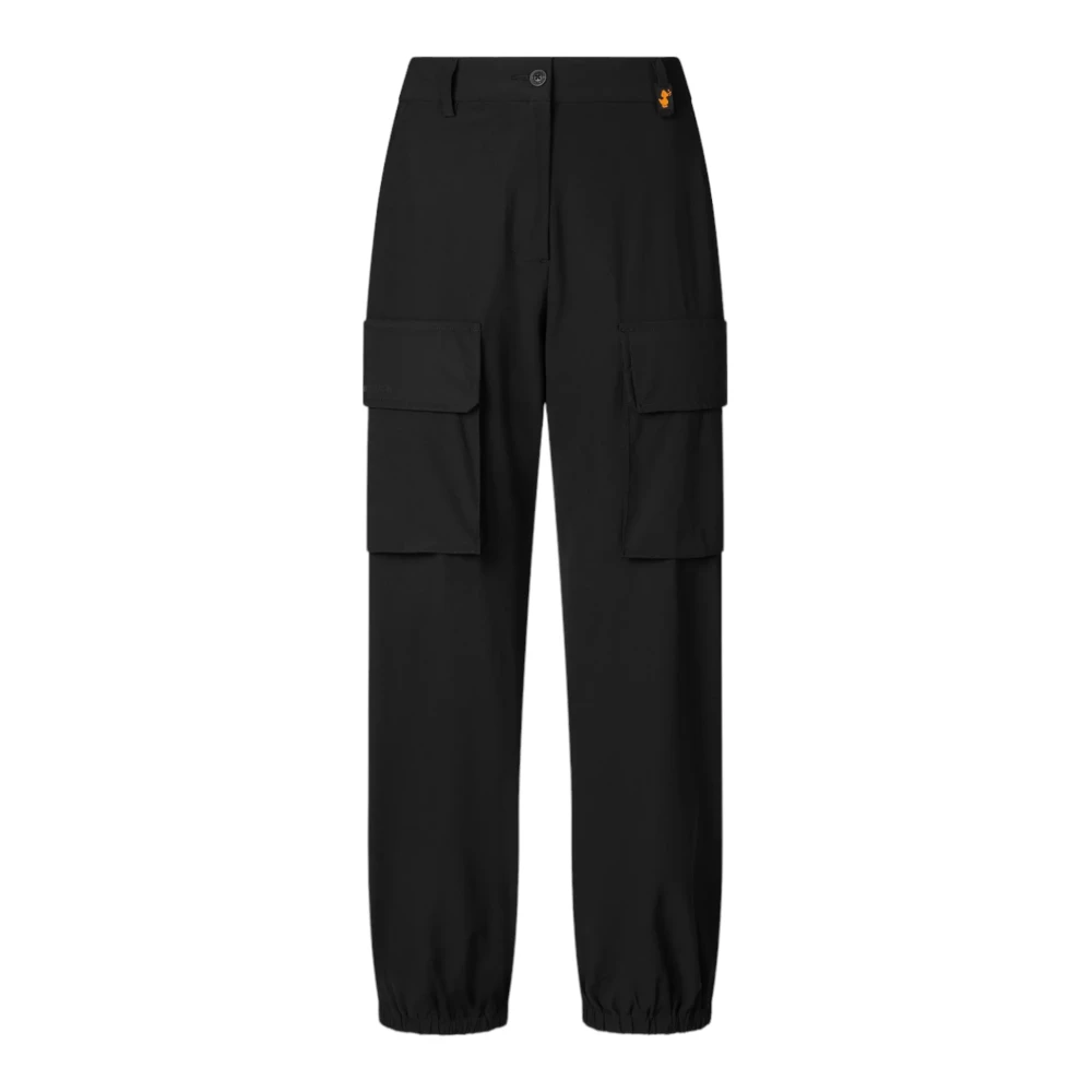 Save The Duck Tapered Trousers Black Dames