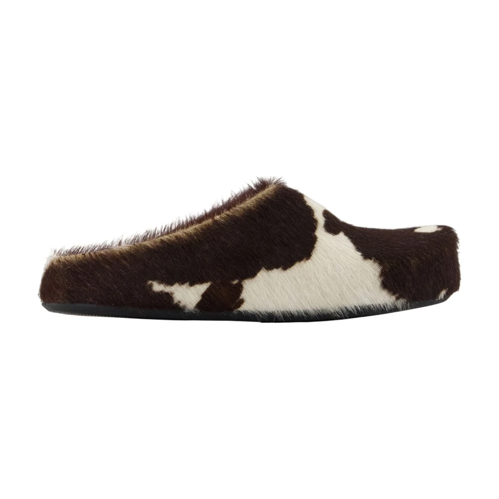 Marni Men's White Fussbett Mules - Mules - 8 Uk - Shoes