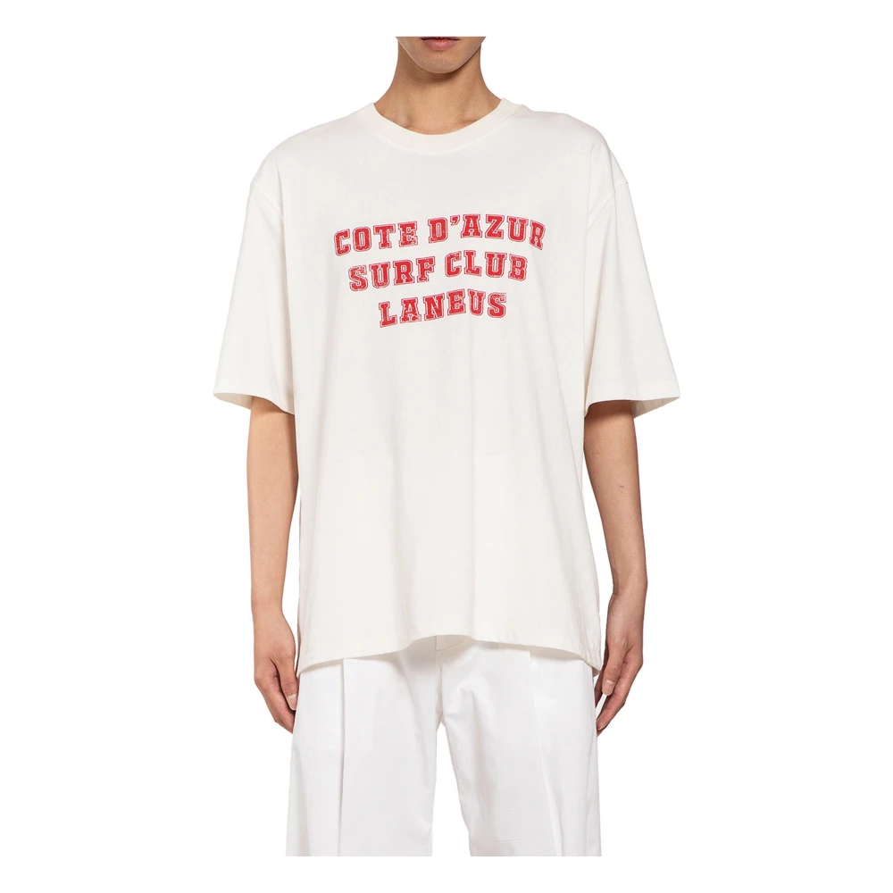 Laneus - Tops > T-Shirts - White - Laneus - Modalova