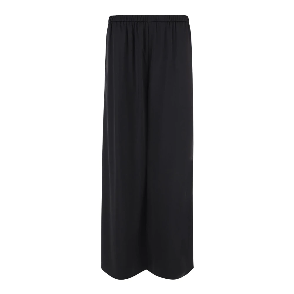 By Malene Birger Louis Wide Trousers - Female - Wide Trousers - Black - M - Trousers