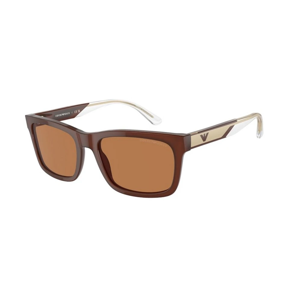 Emporio Armani Unisex Brown Authentic Glasses With Top-Notch Service - Sunglasses - 57 Mm - Accessories