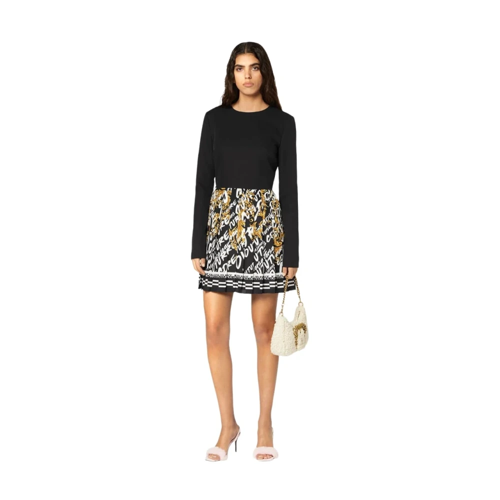 Versace Jeans Couture Korte Jurk Multicolor Dames