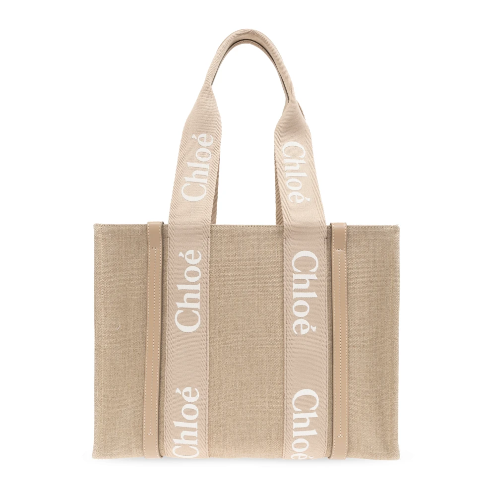 Chloé - Bags > Tote Bags - Beige - Chloé - Modalova