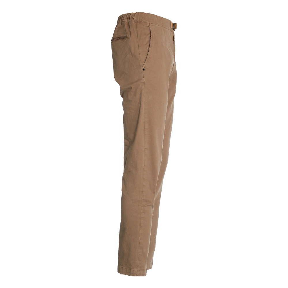 White Sand Khaki Chino Broek voor Mannen Brown Heren