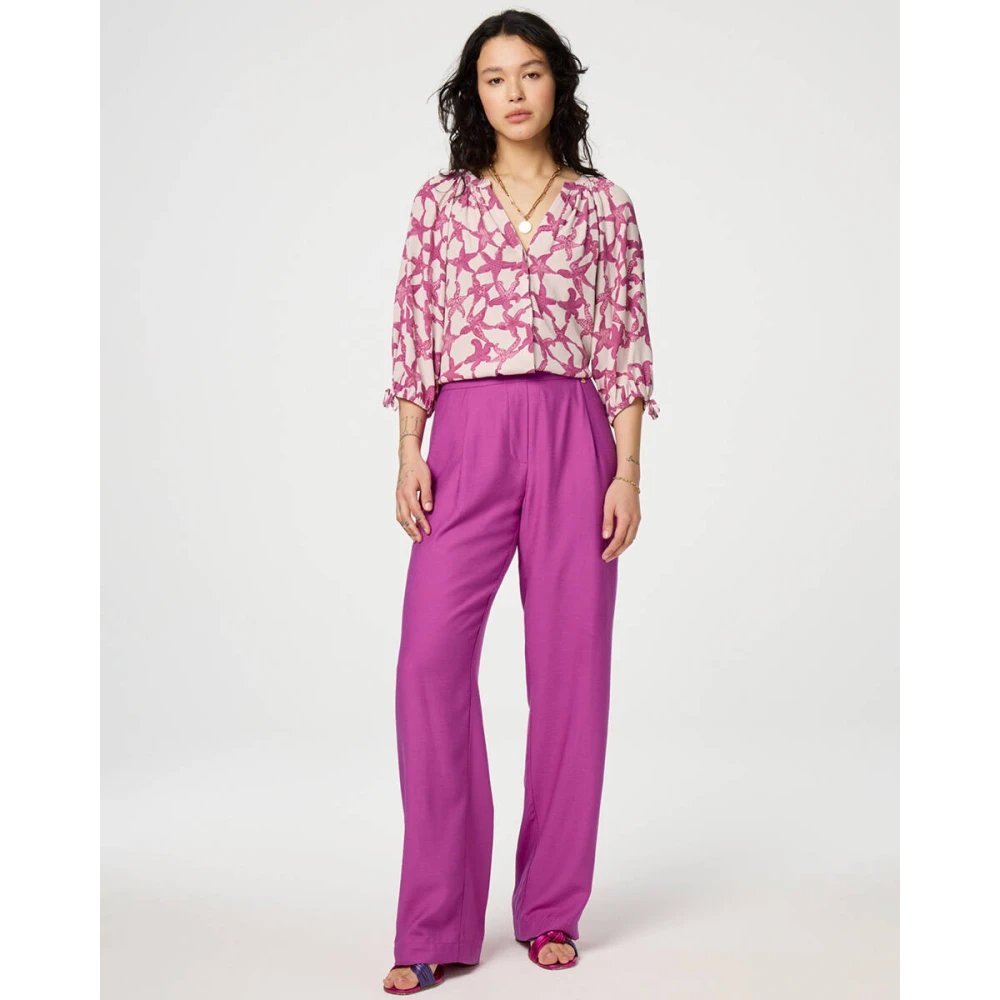 Fabienne Chapot Cooper Blouse Lange Mouw Multicolor Dames