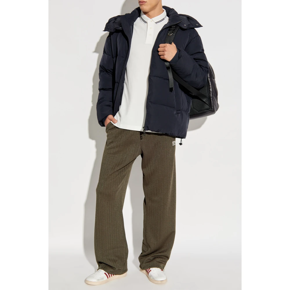 Emporio Armani Jas met afneembare capuchon Blue Heren