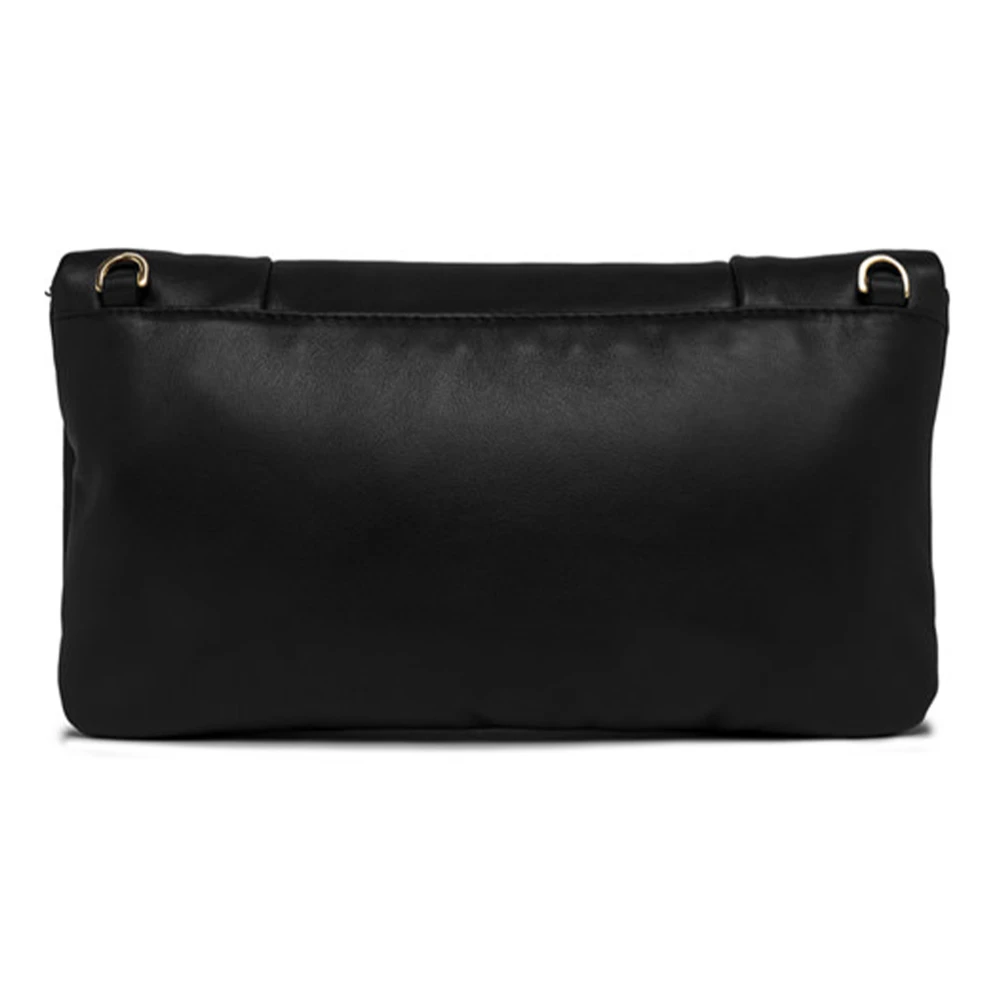 Gianni Chiarini Zwarte Glenda Leren Schoudertas Black Dames