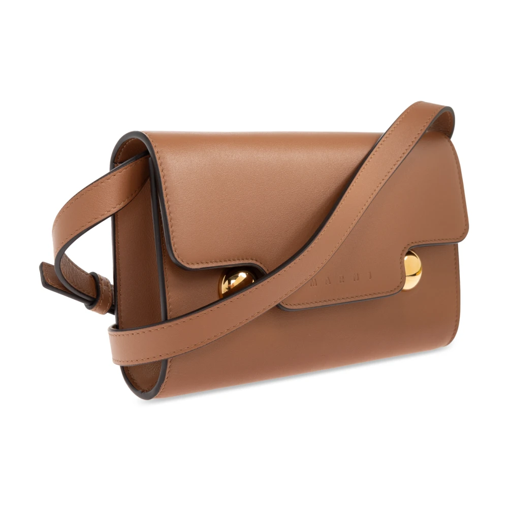 Marni Schoudertas 'Trunkaroo' Brown Dames