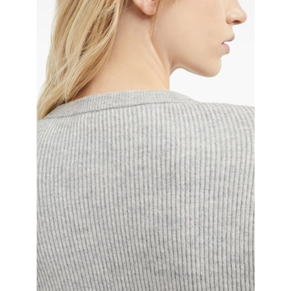 BRUNELLO CUCINELLI Grijze Sweatshirt Aw24 Dameskleding Gray Dames