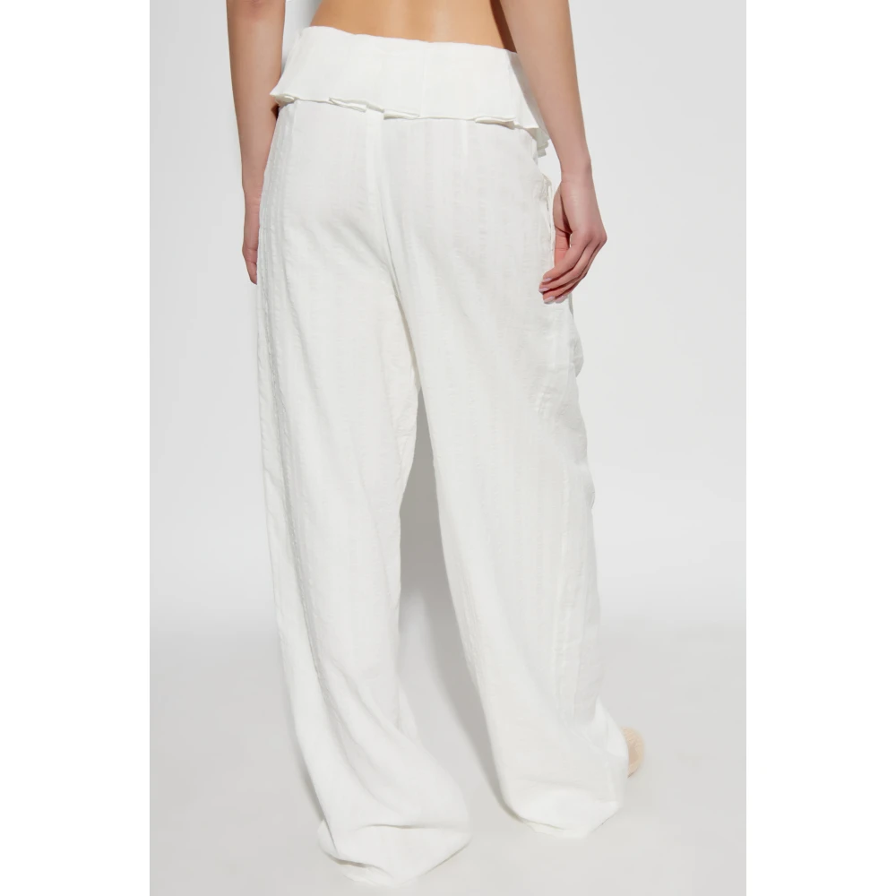 Cult Gaia Broek White Dames
