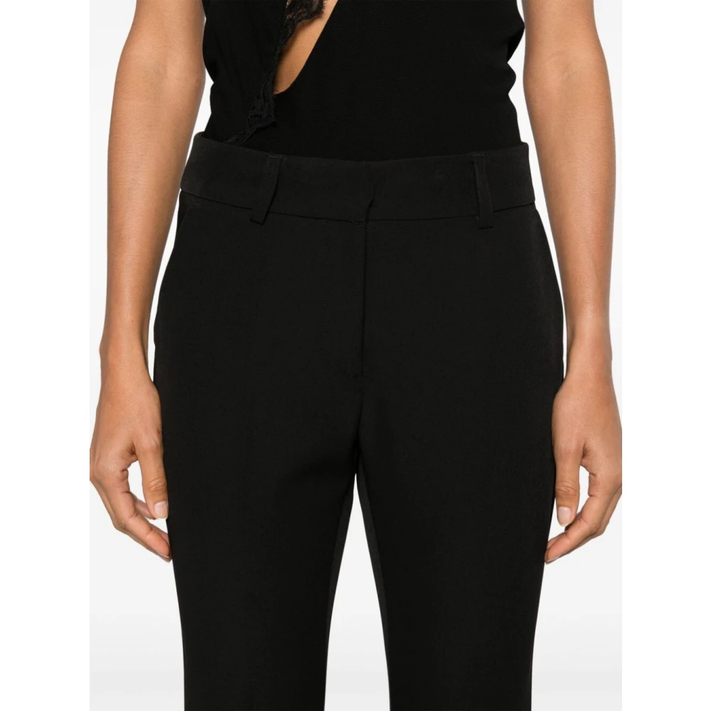 Ermanno Scervino Zwarte Broek Black Dames