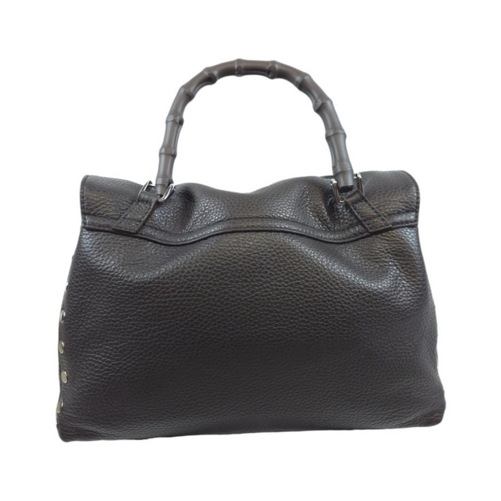 Zanellato Bruin Leren Dagelijkse Kleine Tas Brown Dames