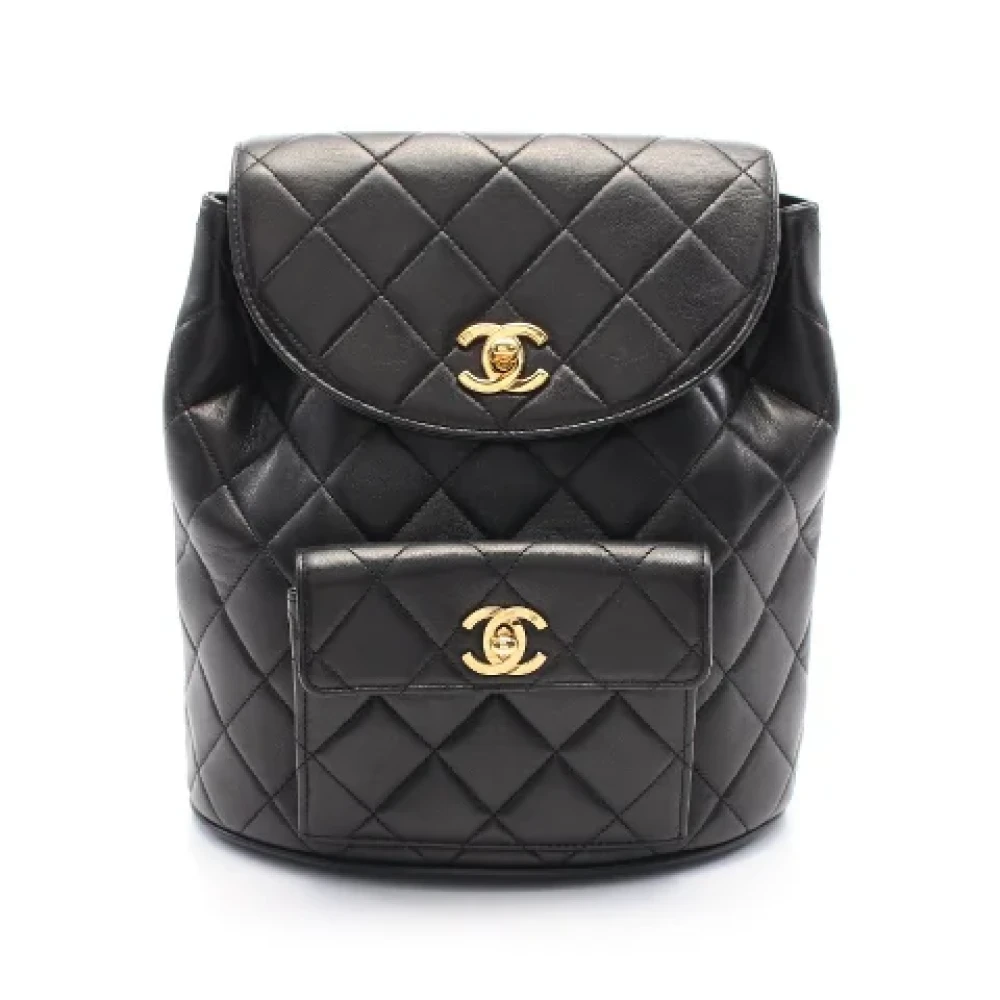 Pre-owned > Pre-owned Bags > Pre-owned Backpacks - - Chanel Vintage - Modalova