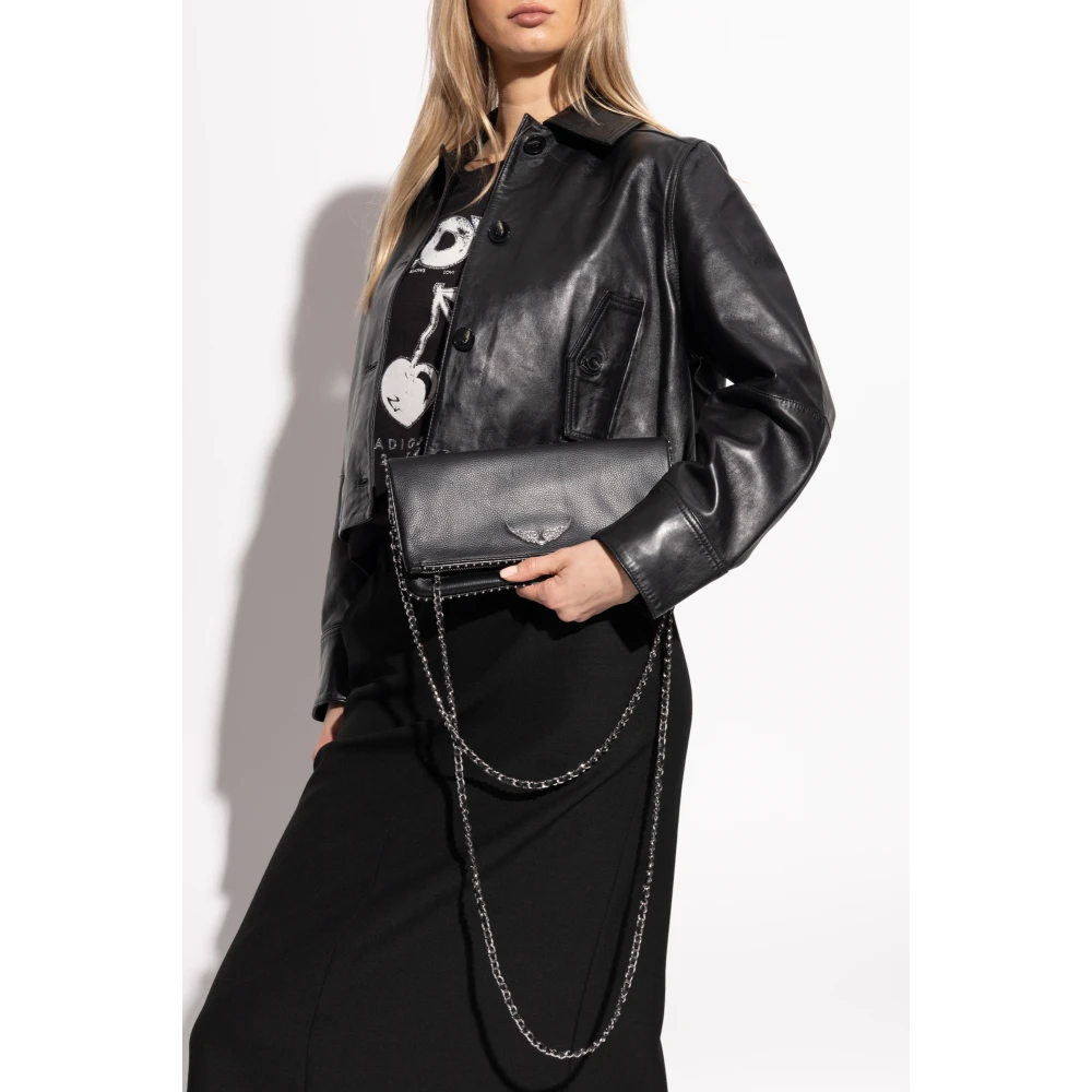 Zadig & Voltaire Schoudertas Rock Black Dames