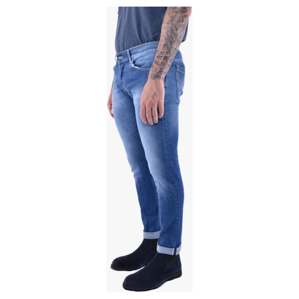 Dondup Skinny Denim Jeans voor Heren Blue Heren