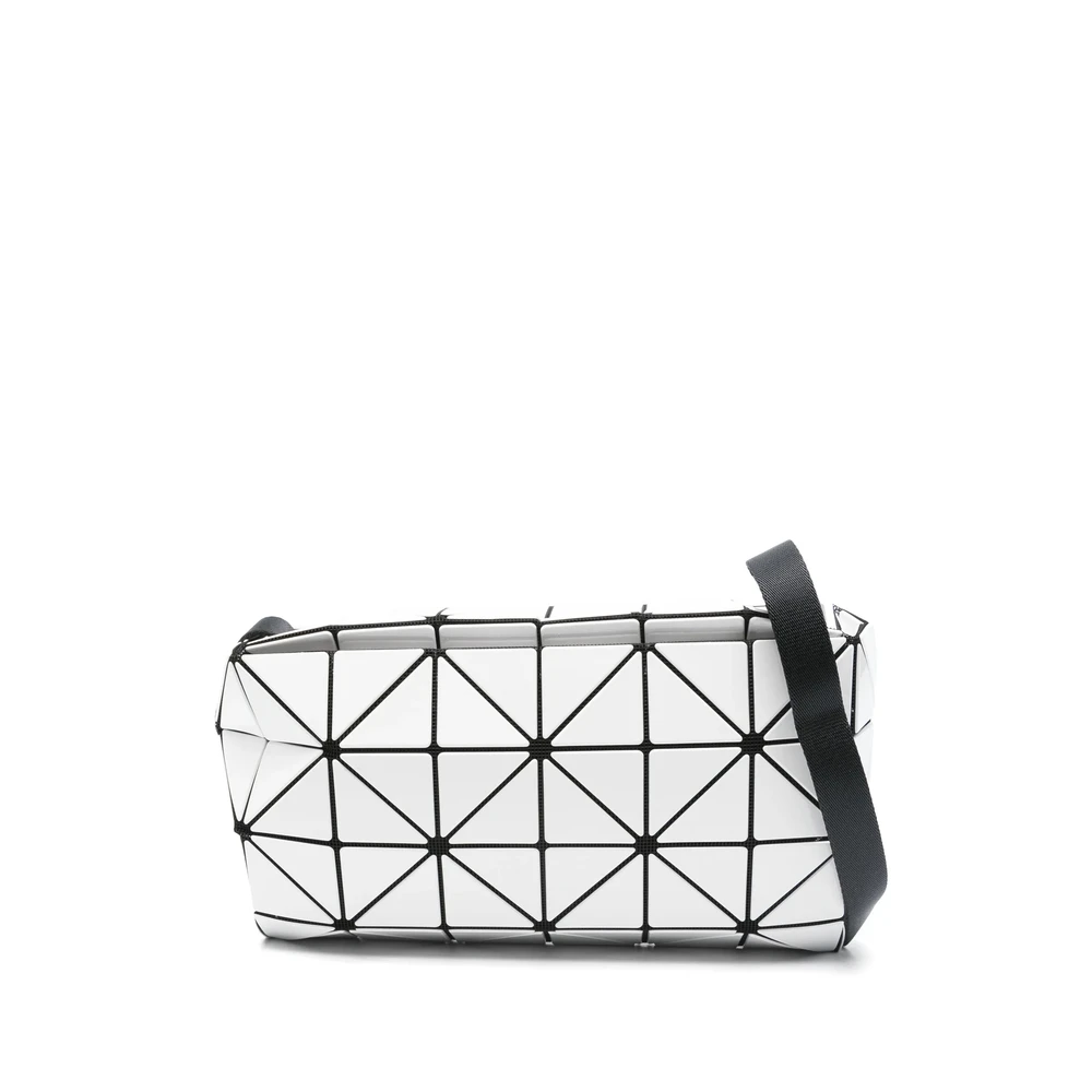 Issey Miyake Witte Schoudertas met Ritssluiting White Dames