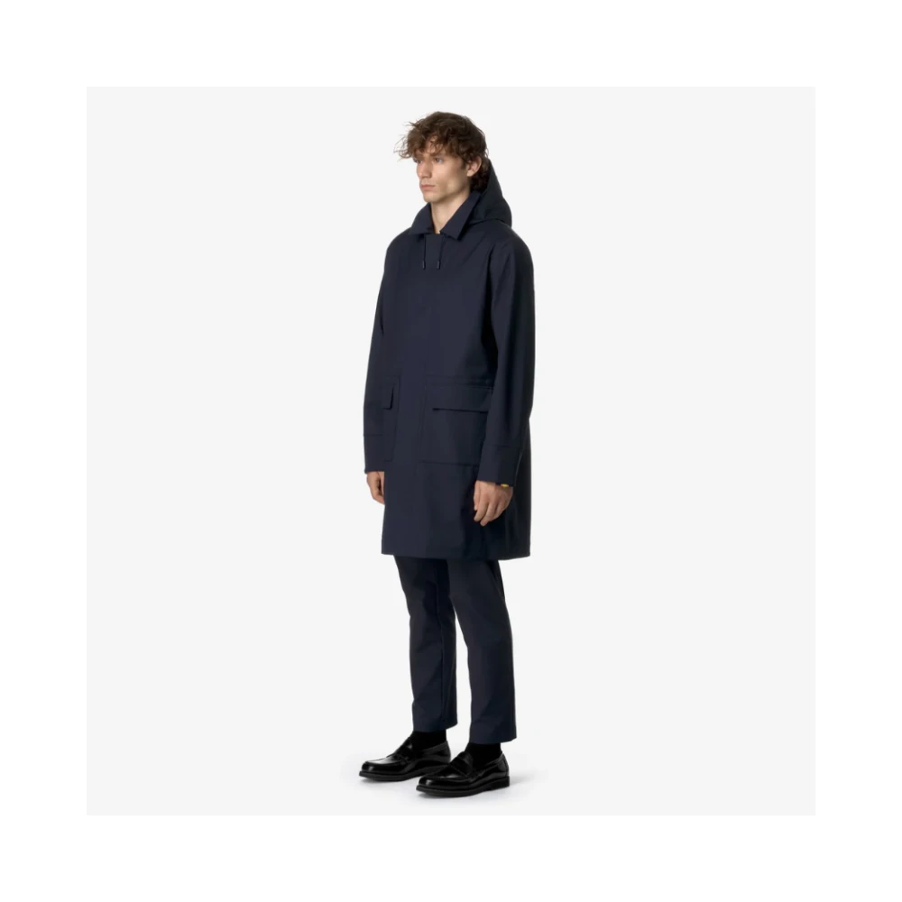 K-way Tech Wolmix Jas Blauw Blue Heren