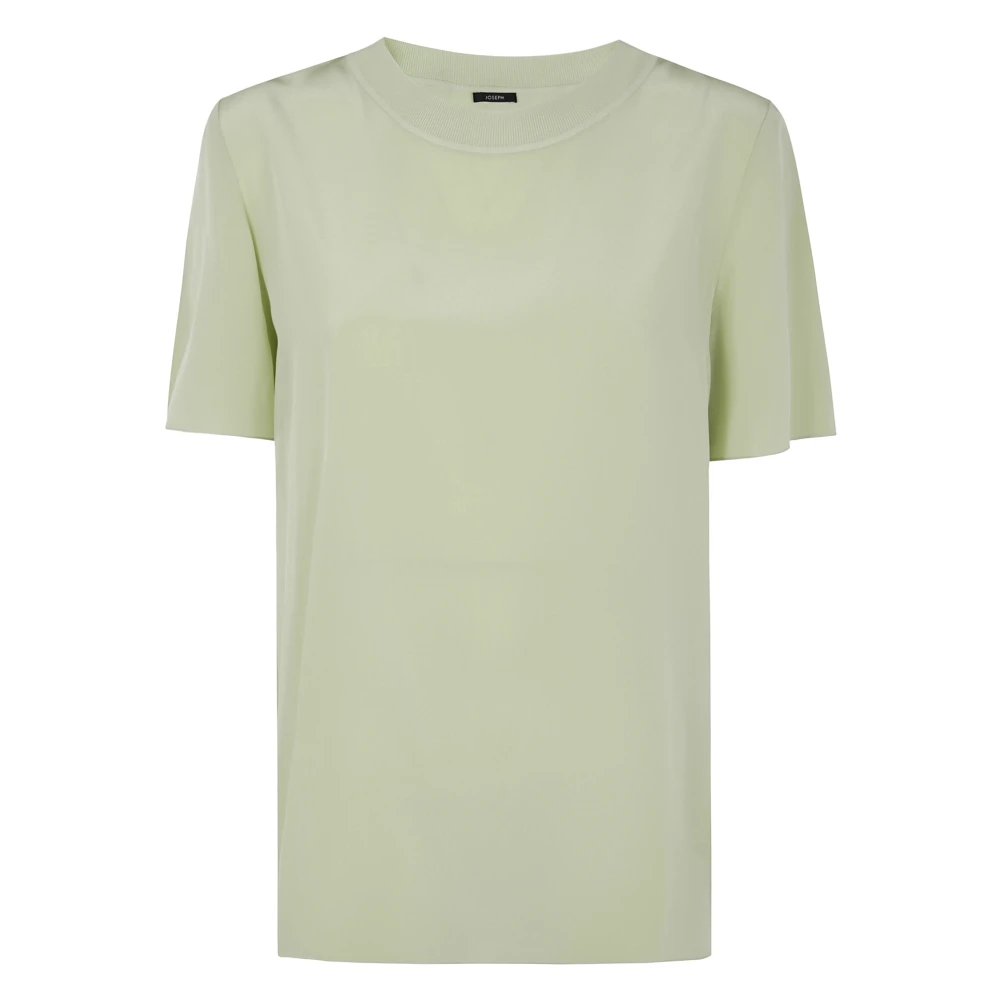 Joseph Zijden Crepe Blouse Green Dames