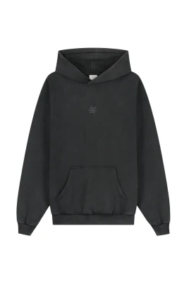 Boxy Embroidered Hoodie